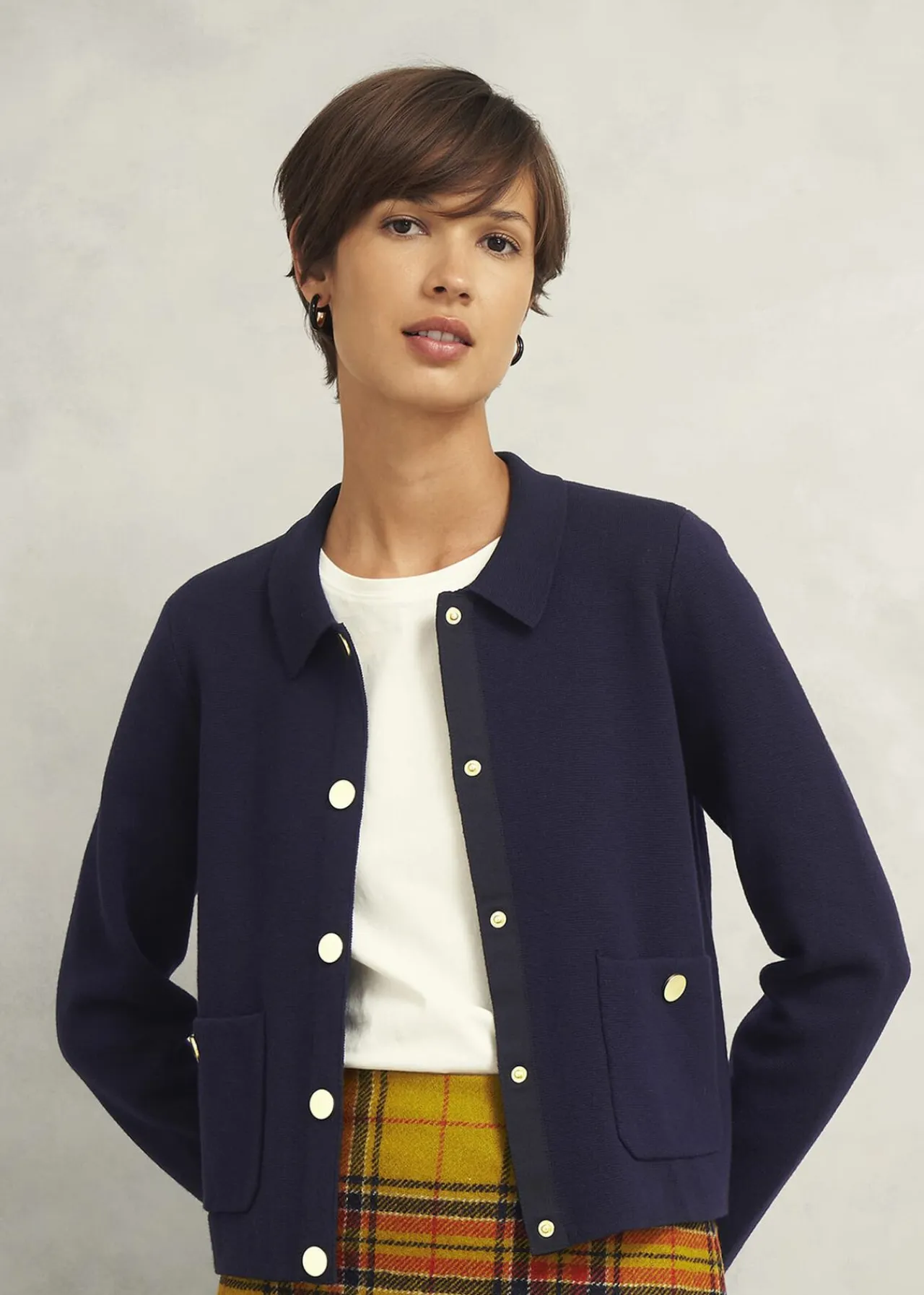 Hobbs Daisy Cotton Wool Knitted Jacket* Jumpers & Cardigans | Shop By Category