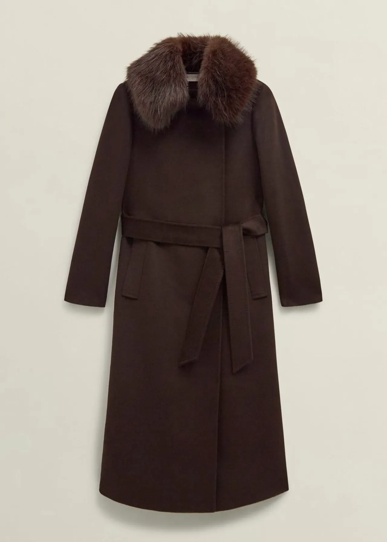 Hobbs Livia Wool Coat With Faux Fur* Coats & Jackets | Shop By Category